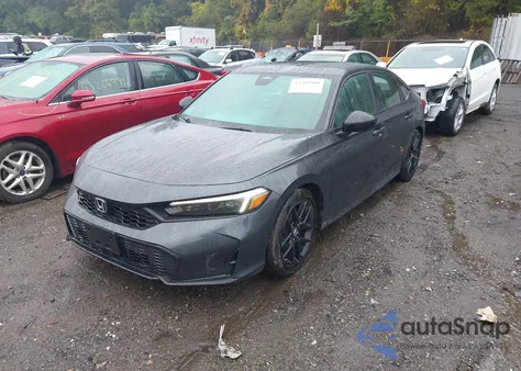 2025 Honda Civic Sport from USA, damaged, VIN 2HGFE2F59SH543065